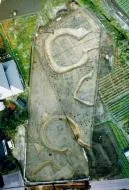 全慈沢古墳の航空写真