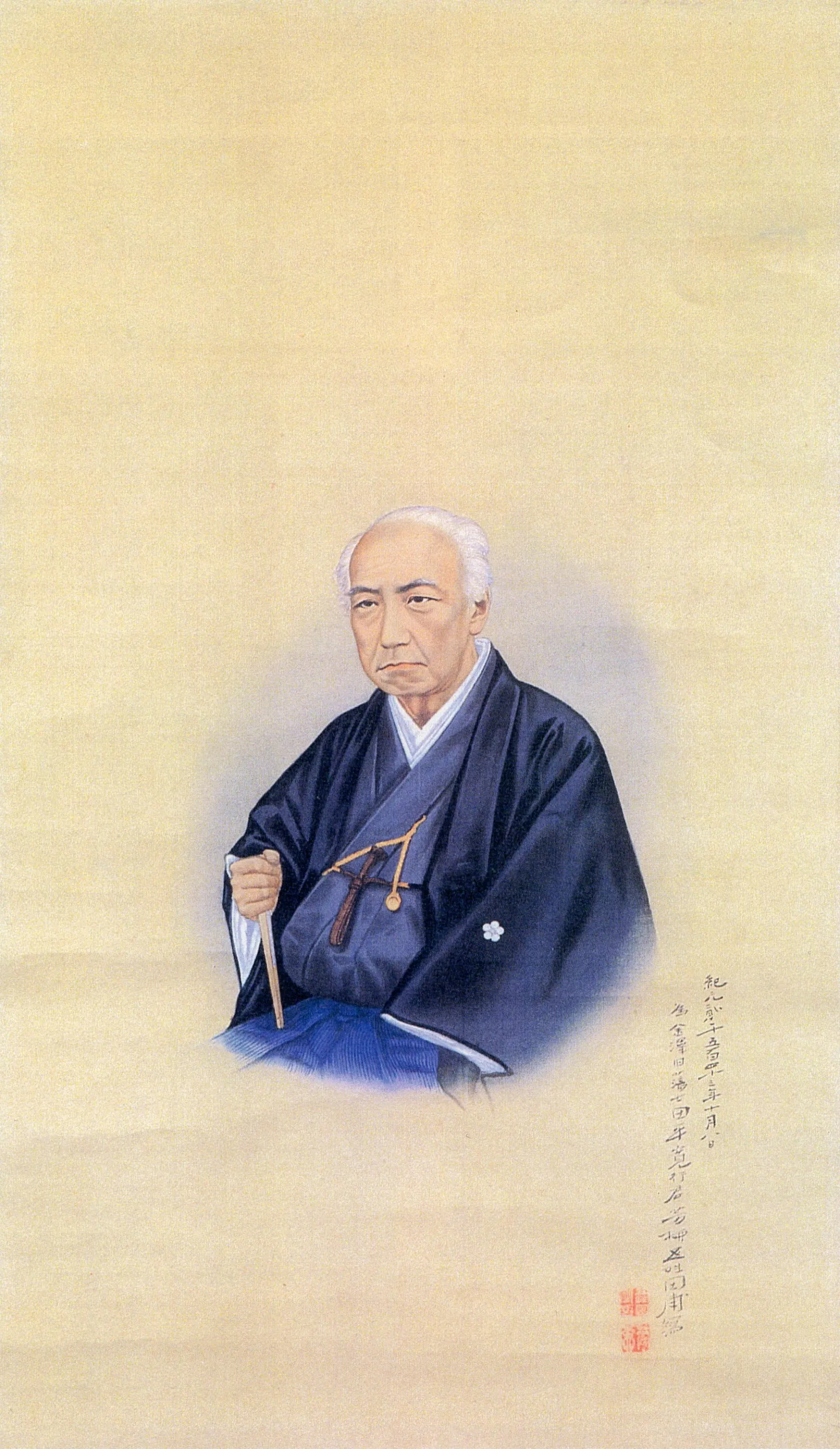 前田齊泰像