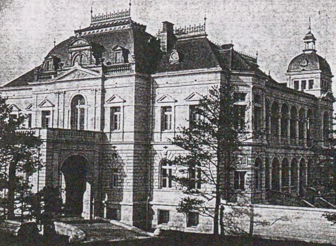 東京本鄉的前田侯爵邸西洋館（日本建築學會刊物所收，1908 年）