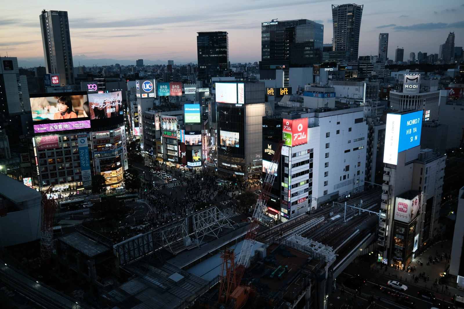 十二樓的夜景