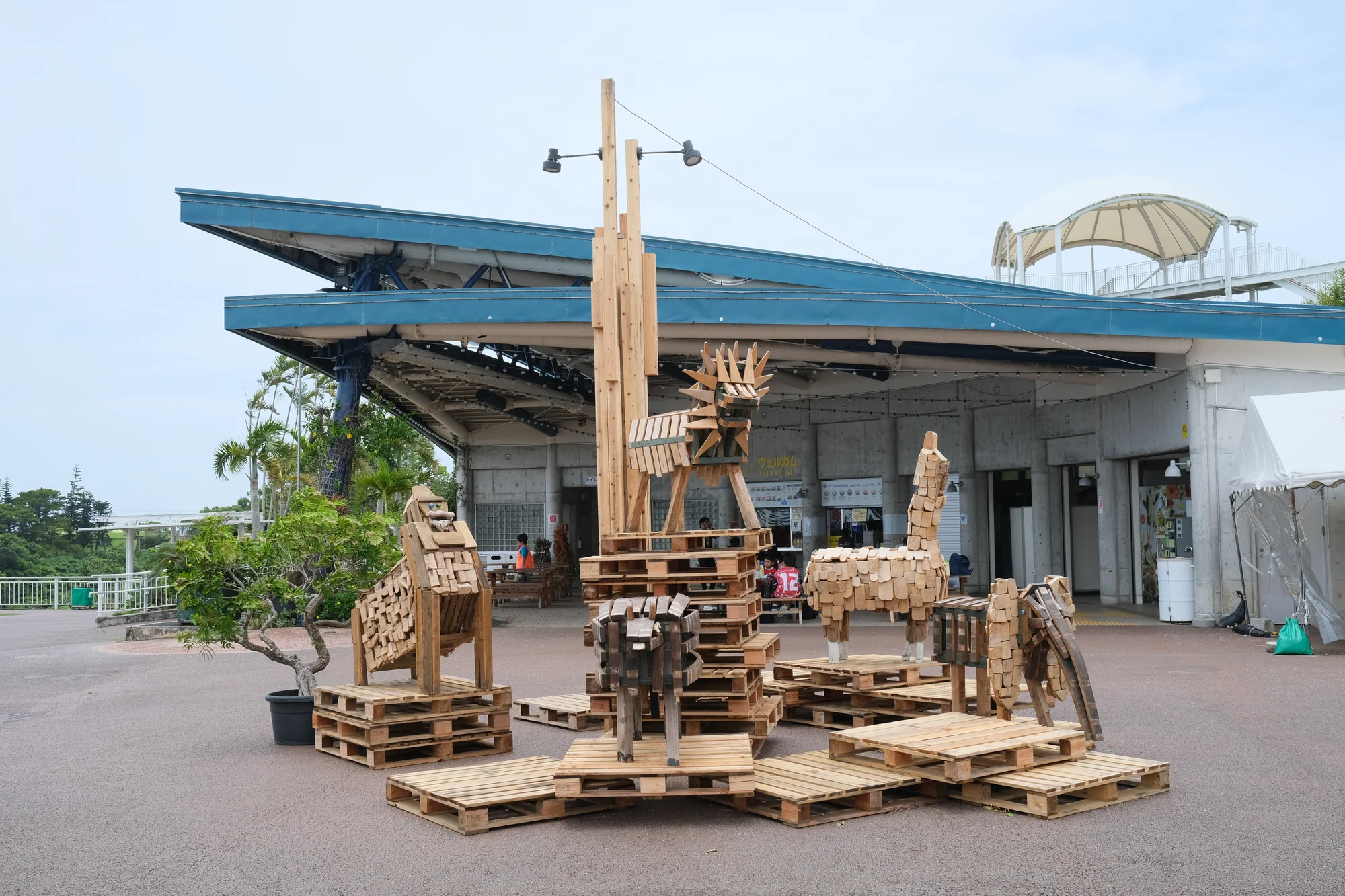 Wooden animals