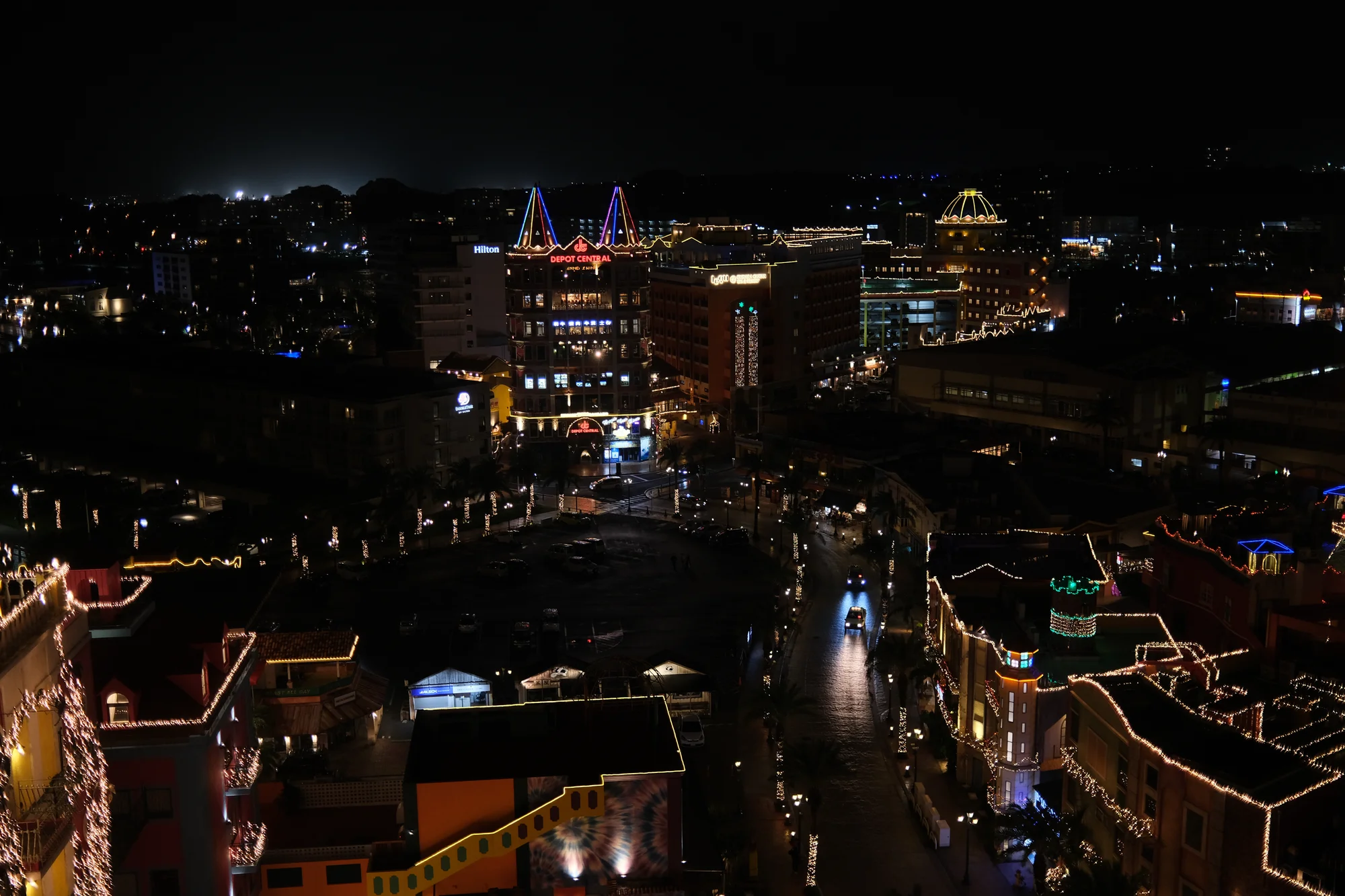 Night view from the 11th floor