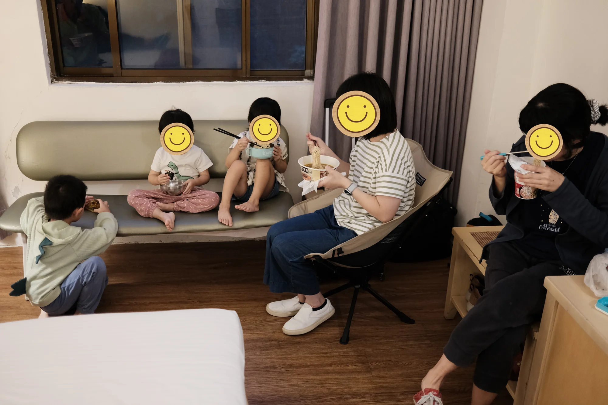 女兒最愛泡麵了