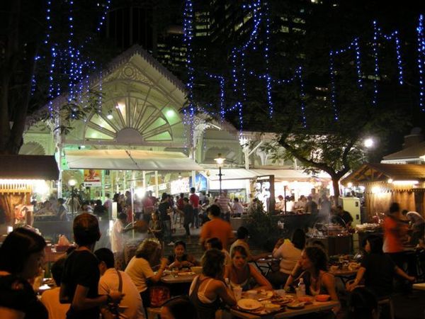 新加坡實習日誌--8.1老巴剎吃沙嗲&克拉馬頭閒逛