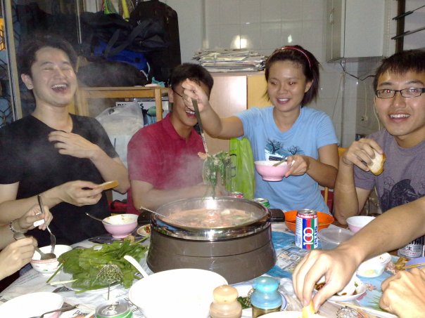 新加坡實習日誌--到Cheryl家吃火鍋