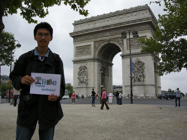 法國實習週記--Alice生日巴黎遊